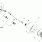 Defender MAX 08- drive system, rear - all models