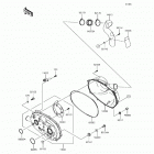 Mule SX 4X4 (KAF400-HHF) Крышка вариатора