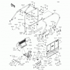 Mule 4010 Trans4x4 Camo (KAF620-SHF) Guards  /  cab frame