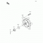 Mule PRO-FXT EPS (KAF820-BHF) Front hubs  /  brakes