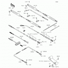 Mule 4010 4x4 SE (KAF620-THF) Тросы управления