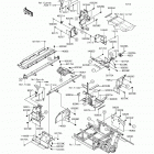 Mule PRO-FX (KAF820-EHF) Детали рамы (зад.)