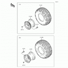Mule SX 4X4 (KAF400-HHF) Wheels  /  tires
