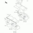 Mule SX 4X4 (KAF400-HHF) Заднее крыло