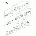 Mule 4010 Trans4x4 SE (KAF620-VHF) Карданный вал