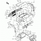 MULE PRO-DX EPS LE (KAF1000-FHF) Крыло переднее