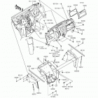 Mule SX 4X4 SE (KAF400-NHF) Детали рамы (фронт)