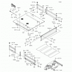 Mule 4010 Trans4x4 (KAF620-RHF) Багажник-кузов