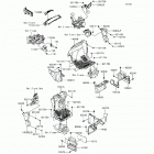 Teryx (KRF800-FHF) Рама ,крепежные детали