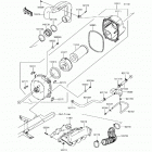 Mule PRO-FX (KAF820-EHF) Воздухозаборник