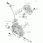 Mule SX 4X4 (KAF400-HHF) Масляный насос  /  масляный фильтр