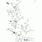 Mule SX (KAF400-JHF) Рачаг переключения
