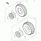 Teryx (KRF800-FHF) Wheels  /  tires