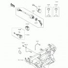 Mule 4010 4x4 SE (KAF620-THF) Замок зажигания