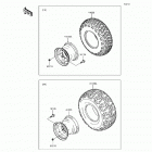 Mule SX (KAF400-JHF) Wheels  /  tires