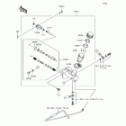 Mule SX 4X4 (KAF400-HHF) Главный тормозной цилиндр