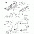 Mule 4010 Trans4x4 Camo (KAF620-SHF) Лейбл предостережения