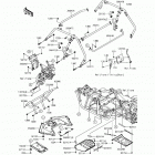 Teryx (KRF800-FHF) Guards  /  cab frame