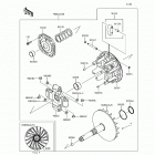 MULE PRO-DX (KAF1000-DHF) Вариатор