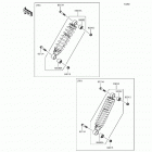 Mule PRO-FX EPS CAMO (KAF820-HHF) Амортизатор