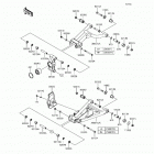 Teryx Camo (KRF800-HHF) Задняя подвеска