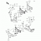 Teryx (KRF800-FHF) Бардачек
