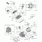 Teryx LE (KRF800-GHF) Головка цилиндров