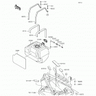Teryx4 LE (KRT800-GHF) Топливный бак