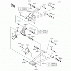 MULE PRO-DXT (KAF1000-AHF) Задняя подвеска