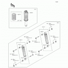 Mule 4010 Trans4x4 (KAF620-RHF) Амортизатор