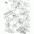 MULE PRO-DX EPS (KAF1000-EHF) Детали рамы (зад.)