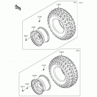 MULE PRO-DX EPS (KAF1000-EHF) Wheels  /  tires