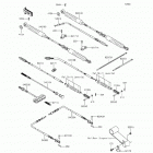 Mule 4010 4x4 (KAF620-MHF) Тросы управления