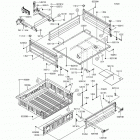 Mule SX 4X4 XC Camo (KAF400-LHF) Багажник-кузов