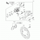 Mule PRO-FX (KAF820-EHF) Передний тормоз
