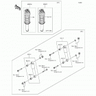 Mule 4010 4x4 (KAF620-MHF) Амортизатор