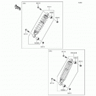 Mule PRO-FXT EPS LE (KAF820-CHF) Амортизатор