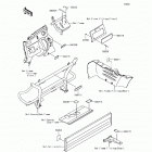 Mule SX 4X4 SE (KAF400-NHF) Лейбл предостережения