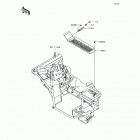 Mule SX (KAF400-JHF) Крепление двигателя
