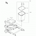 Mule SX 4X4 (KAF400-HHF) Optional parts(frame)
