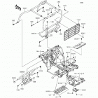 Mule SX 4X4 (KAF400-HHF) Guards  /  cab frame
