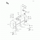 Mule 4010 Trans4x4 Camo (KAF620-SHF) Топливный бак