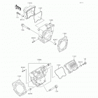 Mule 4010 Trans4x4 Camo (KAF620-SHF) Головка цилиндров
