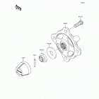 Teryx Camo (KRF800-HHF) Front hubs  /  brakes