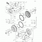 Mule 4010 Trans4x4 SE (KAF620-VHF) Front hubs  /  brakes