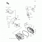 Teryx LE (KRF800-GHF) Крышка вариатора