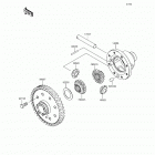 Mule SX 4X4 (KAF400-HHF) Дефференциал