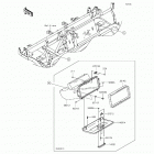 Mule 4010 4x4 SE (KAF620-THF) Передний ящик