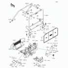 Mule 4010 4x4 SE (KAF620-THF) Guards  /  cab frame