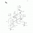 Mule 4010 Trans4x4 (KAF620-RHF) Топливный бак